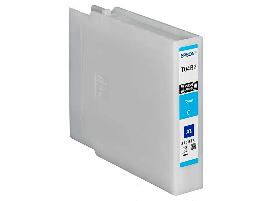 Картридж экстраповышенной ёмкости с голубыми чернилами Epson WF-C81x/ WF-C86x Cyan (C13T04A240) в Санкт-Петербурге Картридж экстраповышенной ёмкости с голубыми чернилами Epson WF-C81x/ WF-C86x Cyan (C13T04A240) в Санкт-Петербурге