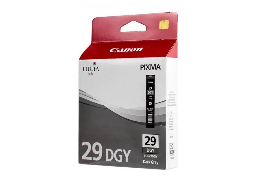 Картридж CANON PGI-29 DGY темно-серый (4870B001) Картридж CANON PGI-29 DGY темно-серый (4870B001)