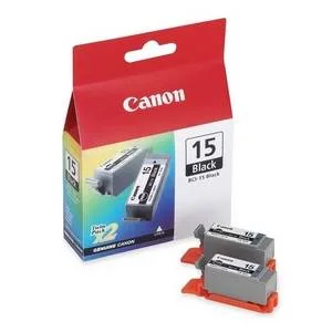 2 чернильницы CANON CAN BCI-15 Black
