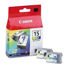 2 чернильницы CANON CAN BCI-15 Color