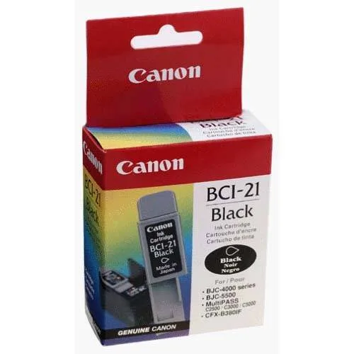 2 чернильницы CANON CAN BCI-21 Black 2шт