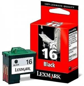 Картридж черный Lexmark №16 LX-10N0016