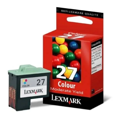 Картридж цветной Lexmark №27 LX-10NX227E Картридж цветной Lexmark №27 LX-10NX227E