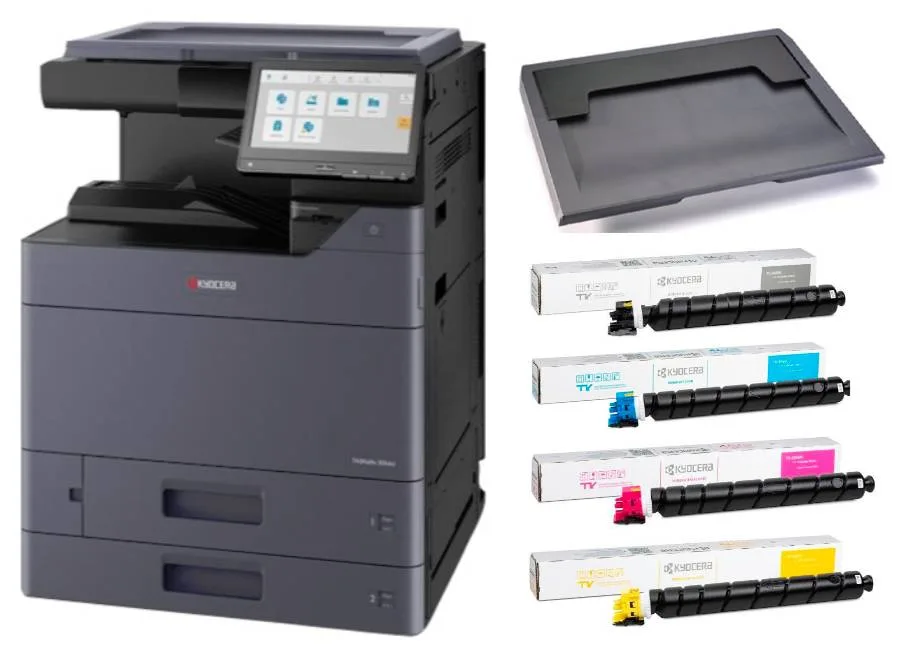 МФУ Kyocera TASKalfa 2554ci в комплекте крышкой оригинала и тонерами МФУ Kyocera TASKalfa 2554ci в комплекте крышкой оригинала и тонерами