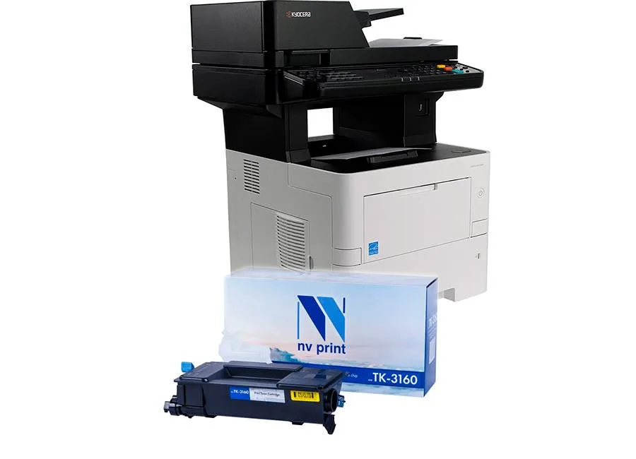 МФУ Kyocera Ecosys M3145dn в комплекте с оригинальным картриджем