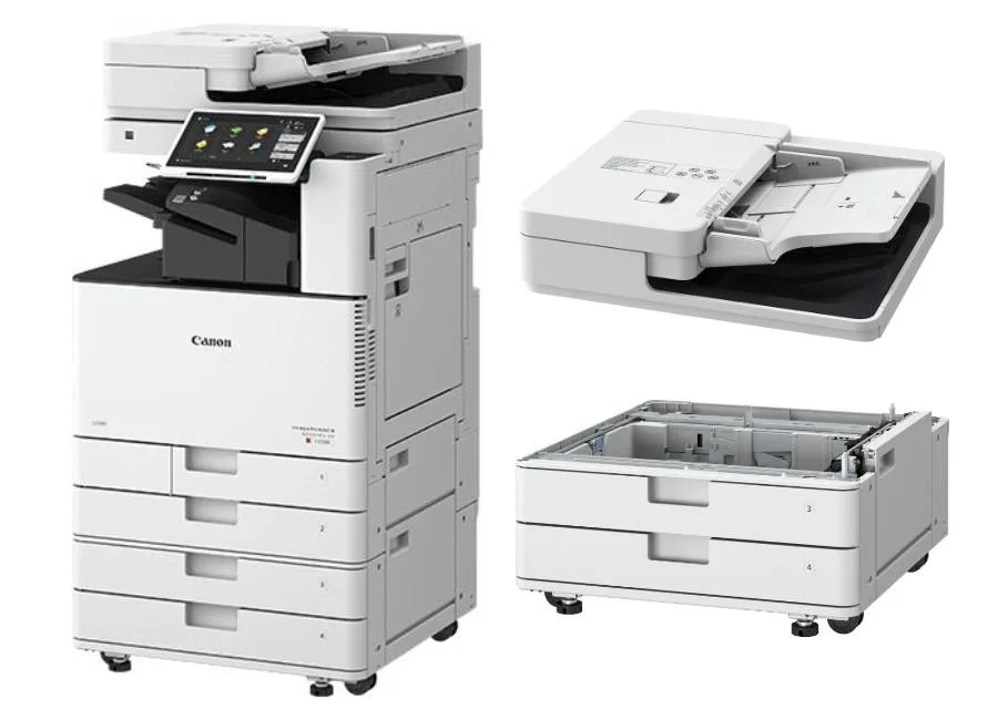 МФУ CANON imageRUNNER ADVANCE DX C3730i в комплекте с автоподатчиком оригиналов CANON DADF-BA1 и устройством кассетной подачи AP1 МФУ CANON imageRUNNER ADVANCE DX C3730i в комплекте с автоподатчиком оригиналов CANON DADF-BA1 и устройством кассетной подачи AP1