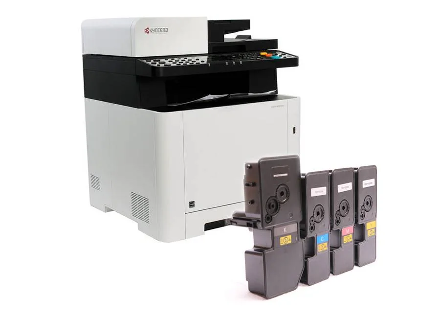 МФУ Kyocera ECOSYS M5521cdw с набором картриджей TK-5220C/M/Y/K МФУ Kyocera ECOSYS M5521cdw с набором картриджей TK-5220C/M/Y/K