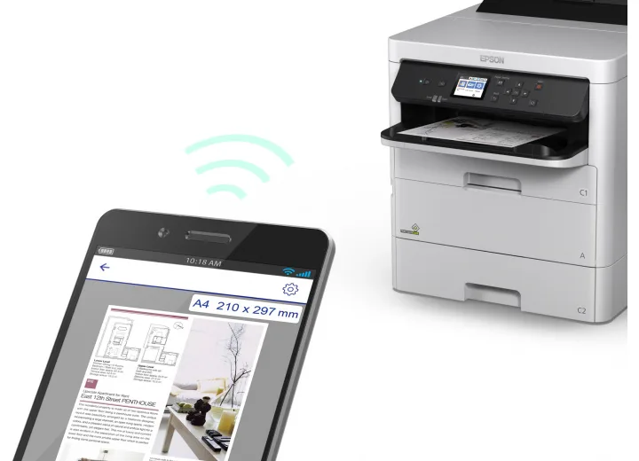 Принтер Epson WorkForce Pro WF-C529RDW + extra tray (C11CG79401BU) в Санкт-Петербурге Принтер Epson WorkForce Pro WF-C529RDW + extra tray (C11CG79401BU) в Санкт-Петербурге