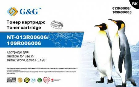Тонер-картридж G&G NT-013R00606/109R006006