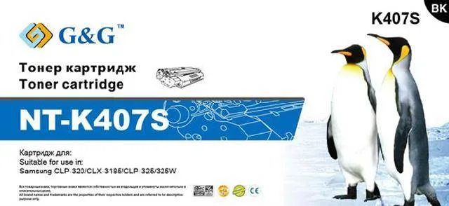 Тонер-картридж G&G NT-K407S