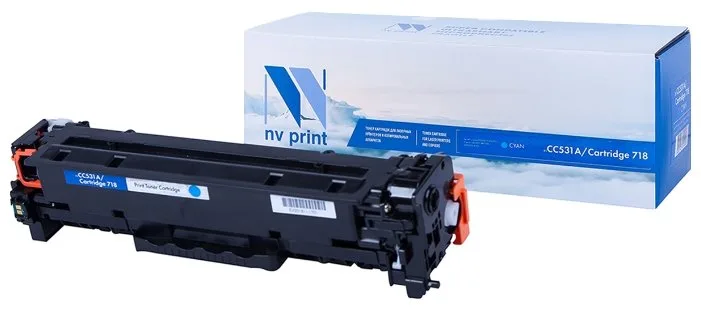 Картридж NV Print CC531A/718