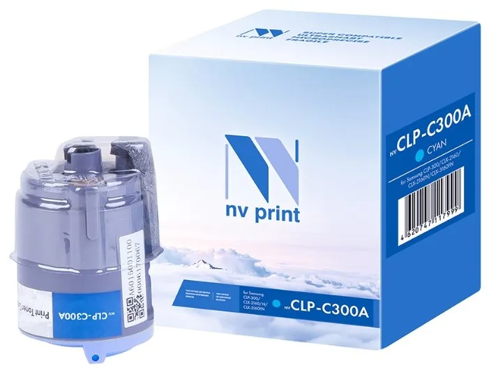 Картридж NV Print CLP-C300A
