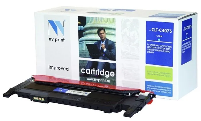 Картридж NV Print CLT-C407S