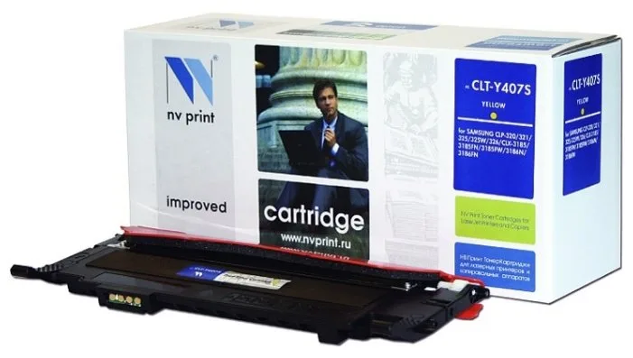 Картридж NV Print CLT-Y407S Y в Санкт-Петербурге Картридж NV Print CLT-Y407S Y в Санкт-Петербурге