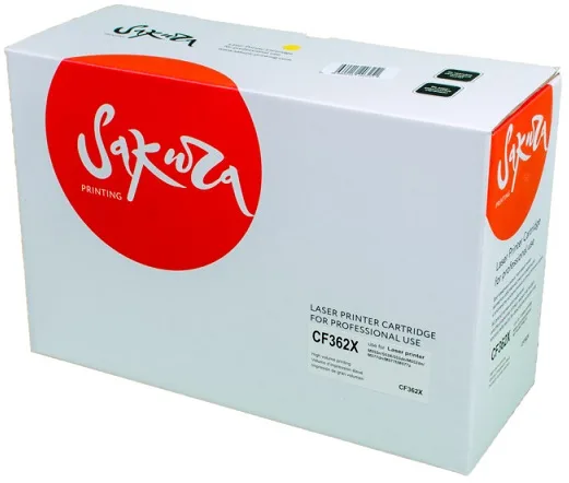 Картридж Sakura CF362X в Санкт-Петербурге Картридж Sakura CF362X в Санкт-Петербурге