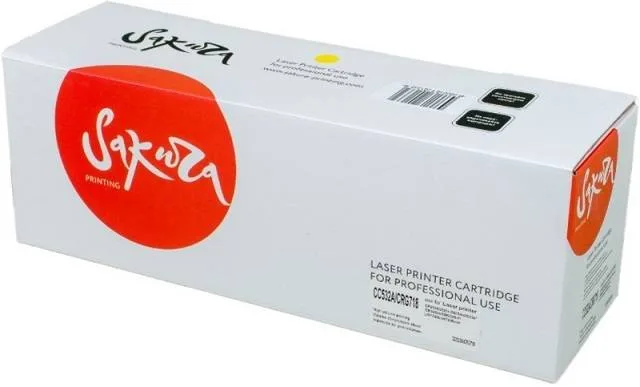 Картридж Sakura CC532A/CRG718Y в Санкт-Петербурге Картридж Sakura CC532A/CRG718Y в Санкт-Петербурге
