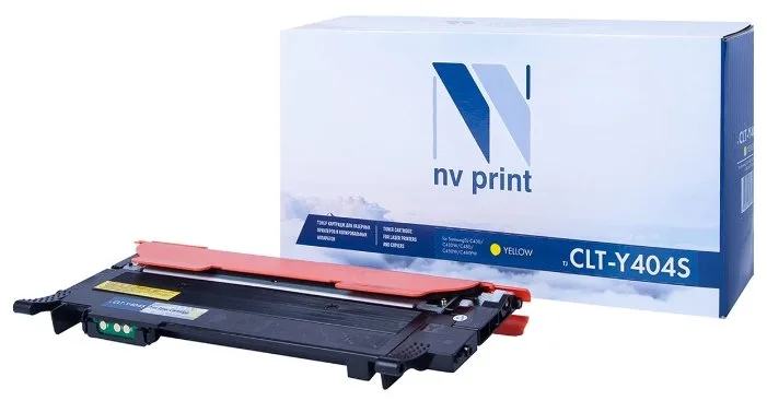 Картридж NV Print CLT-Y404S Y