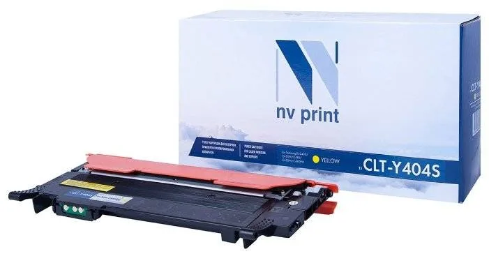 Картридж NV Print CLT-Y404S Y