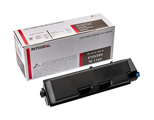 Тонер-картридж Integral TK-1160 с чипом для Kyocera