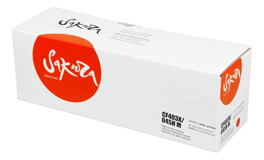 Картридж Sakura CF403X/045HM в Санкт-Петербурге Картридж Sakura CF403X/045HM в Санкт-Петербурге