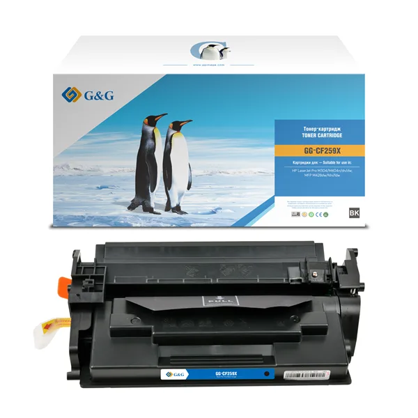 Cartridge G&G 59X для HP LJ M304/M404/M428, с чипом (10 000стр.) (аналог CF259X) в Санкт-Петербурге Cartridge G&G 59X для HP LJ M304/M404/M428, с чипом (10 000стр.) (аналог CF259X) в Санкт-Петербурге