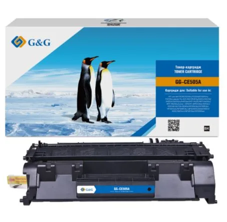 Cartridge G&G 05A для HP LJ P2035/P2055/M401/M425; CANON LBP6300/6310/6650/6670 (2300стр.) (аналог CE505A) в Санкт-Петербурге Cartridge G&G 05A для HP LJ P2035/P2055/M401/M425; CANON LBP6300/6310/6650/6670 (2300стр.) (аналог CE505A) в Санкт-Петербурге