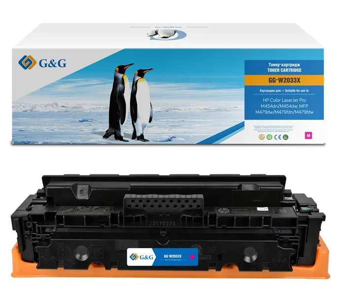 Cartridge G&G 415X для HP CLJ M454/M479, с чипом (6 000стр.), пурпурный (аналог W2033X) в Санкт-Петербурге Cartridge G&G 415X для HP CLJ M454/M479, с чипом (6 000стр.), пурпурный (аналог W2033X) в Санкт-Петербурге