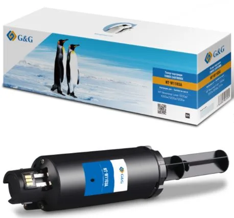 Cartridge G&G 103A для HP Neverstop Laser 1000/1200, с чипом (2500стр.) (аналог W1103A) в Санкт-Петербурге Cartridge G&G 103A для HP Neverstop Laser 1000/1200, с чипом (2500стр.) (аналог W1103A) в Санкт-Петербурге