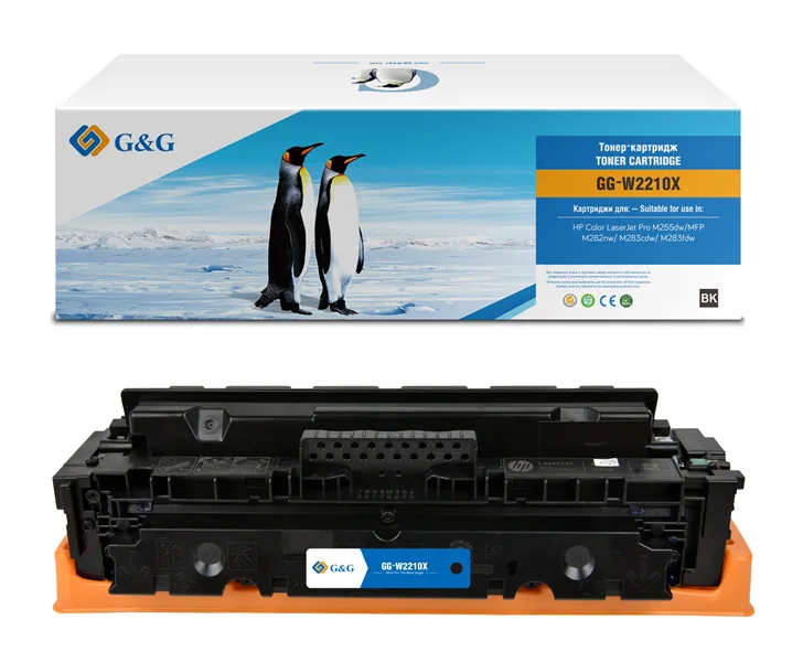 Cartridge G&G 207X для HP CLJ M255/M282/M283, с чипом (3150стр.), черный (аналог W2210X) в Санкт-Петербурге Cartridge G&G 207X для HP CLJ M255/M282/M283, с чипом (3150стр.), черный (аналог W2210X) в Санкт-Петербурге