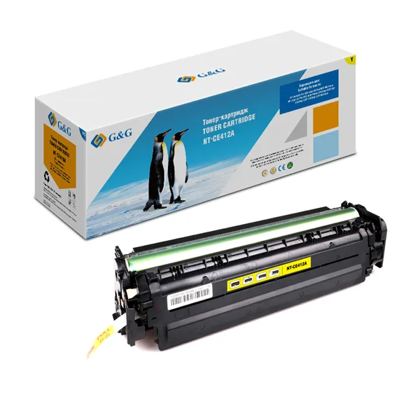 Cartridge G&G 305A для HP CLJ M351/M375/M451/M475, с чипом (2600стр.), желтый (аналог CE412A) в Санкт-Петербурге Cartridge G&G 305A для HP CLJ M351/M375/M451/M475, с чипом (2600стр.), желтый (аналог CE412A) в Санкт-Петербурге