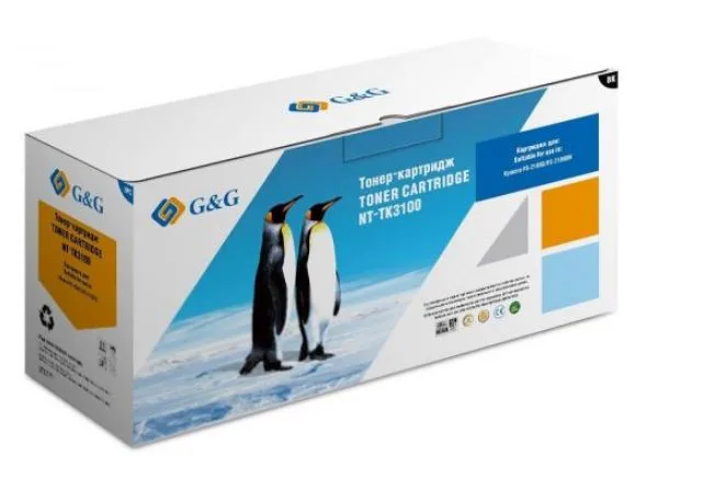 G&G toner cartridge for Kyocera FS-2100D/2100DN/4100DN/4200DN/4300DN/M3040DN/М3540DN 12 500 pages with chip TK-3100 1T02MS0NL0 гарантия 12 мес.