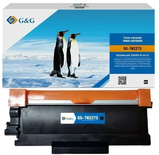 G&G toner-cartridge for Brother HL-2130/2132/2240/2240D/2250DN/2270DW;DCP-7055/7060/7065DN;MFC-7360/7460DN/7860D without chip 2600 pages гарантия 12 мес. в Санкт-Петербурге G&G toner-cartridge for Brother HL-2130/2132/2240/2240D/2250DN/2270DW;DCP-7055/7060/7065DN;MFC-7360/7460DN/7860D without chip 2600 pages гарантия 12 мес. в Санкт-Петербурге