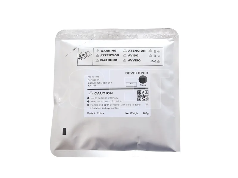 Девелопер для KONICA MINOLTA Bizhub 308/368/C258/C308/C368 (CET) Black, 200г, 600000 стр., CET171015