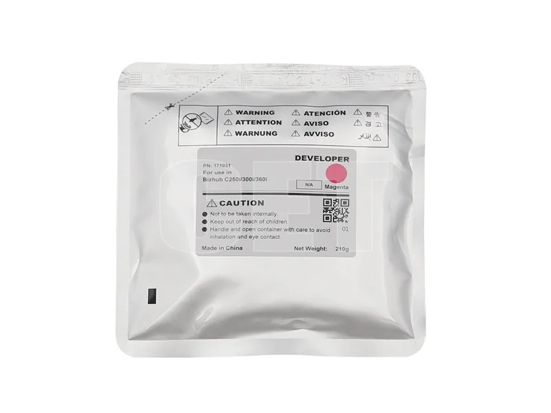 Девелопер для KONICA MINOLTA Bizhub C250i/300i/360i (CET) Magenta, 210г, 1000000 стр., CET171031 в Санкт-Петербурге Девелопер для KONICA MINOLTA Bizhub C250i/300i/360i (CET) Magenta, 210г, 1000000 стр., CET171031 в Санкт-Петербурге