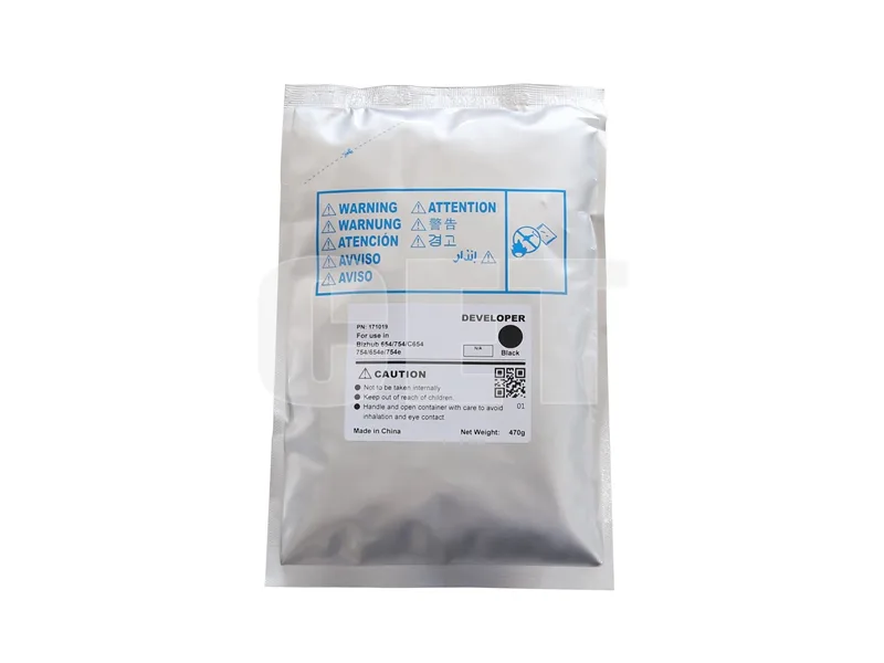 Девелопер для KONICA MINOLTA Bizhub 654/754/C654/C754/C654e/C754e (CET) Black, 470г, 1200000 стр., CET171019 в Санкт-Петербурге Девелопер для KONICA MINOLTA Bizhub 654/754/C654/C754/C654e/C754e (CET) Black, 470г, 1200000 стр., CET171019 в Санкт-Петербурге