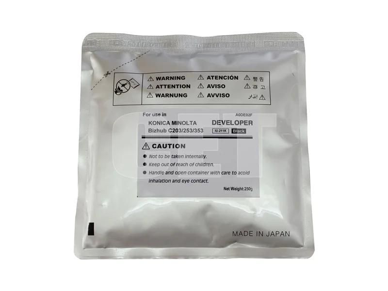Девелопер для KONICA MINOLTA Bizhub C200/C203/C253/C353 (CET) Black, 250г/пак, 100000 стр., CET6823 в Санкт-Петербурге Девелопер для KONICA MINOLTA Bizhub C200/C203/C253/C353 (CET) Black, 250г/пак, 100000 стр., CET6823 в Санкт-Петербурге