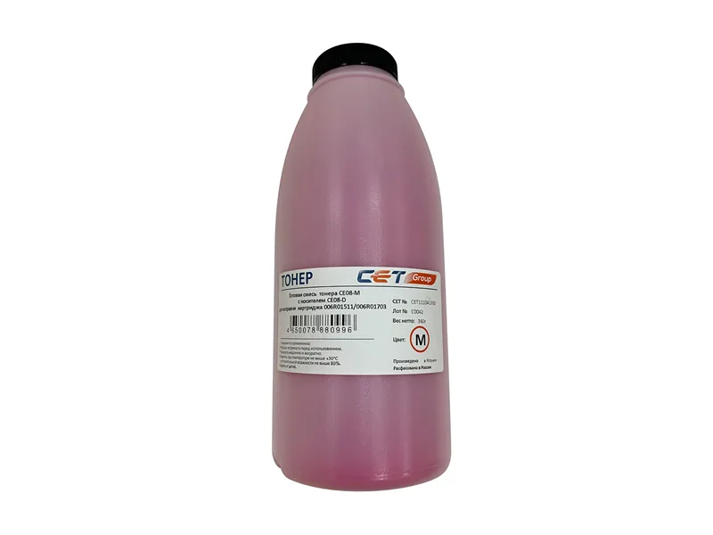 Тонер CE08-M(CPT)+носитель CE08-D для XEROX AltaLink C8045/8030/8035, WorkCentre 7830 (Japan) Magenta, 360г/бут, CET111041360 в Санкт-Петербурге Тонер CE08-M(CPT)+носитель CE08-D для XEROX AltaLink C8045/8030/8035, WorkCentre 7830 (Japan) Magenta, 360г/бут, CET111041360 в Санкт-Петербурге