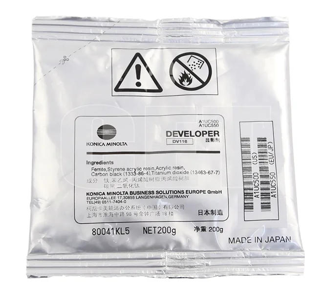 Девелопер DV-116 для KONICA MINOLTA Bizhub 164/184/195/215 (CET), 170г, CET161005