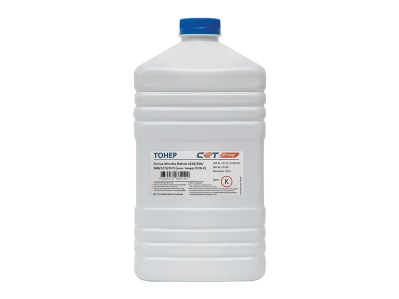 Тонер CE28-K (CPT) TN-324K/227K для KONICA MINOLTA Bizhub C258/308/368/227i/257i (Japan) Black, 500г/бут, CET111072K500, TN-324K/227K в Санкт-Петербурге Тонер CE28-K (CPT) TN-324K/227K для KONICA MINOLTA Bizhub C258/308/368/227i/257i (Japan) Black, 500г/бут, CET111072K500, TN-324K/227K в Санкт-Петербурге
