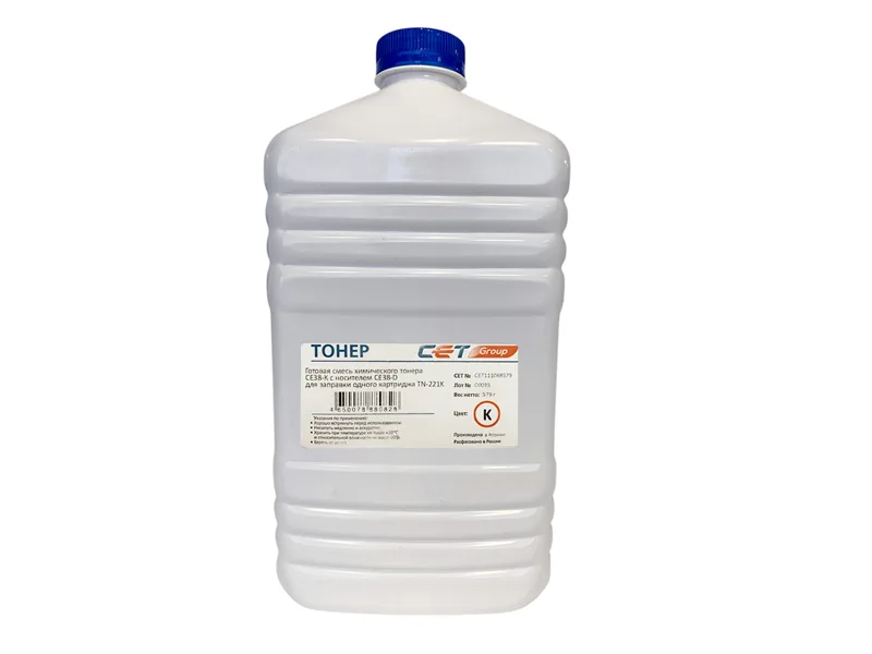 Тонер (CPT) + носитель CE38 TN-221K для KONICA MINOLTA Bizhub C227/287 (Japan) Black, 579г/бут, CET111068579 в Санкт-Петербурге Тонер (CPT) + носитель CE38 TN-221K для KONICA MINOLTA Bizhub C227/287 (Japan) Black, 579г/бут, CET111068579 в Санкт-Петербурге