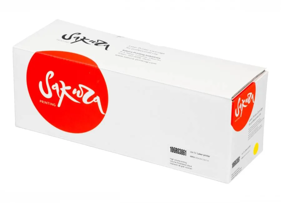 Картридж Sakura SA106R03868 (желтый) Картридж Sakura SA106R03868 (желтый)