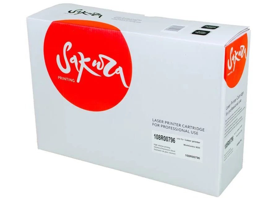 Картридж Sakura SA108R00796 (чёрный) Картридж Sakura SA108R00796 (чёрный)