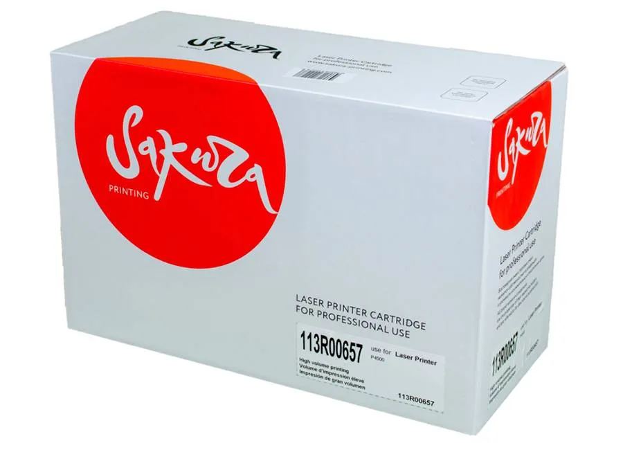 Картридж Sakura SA113R00657 (чёрный) Картридж Sakura SA113R00657 (чёрный)