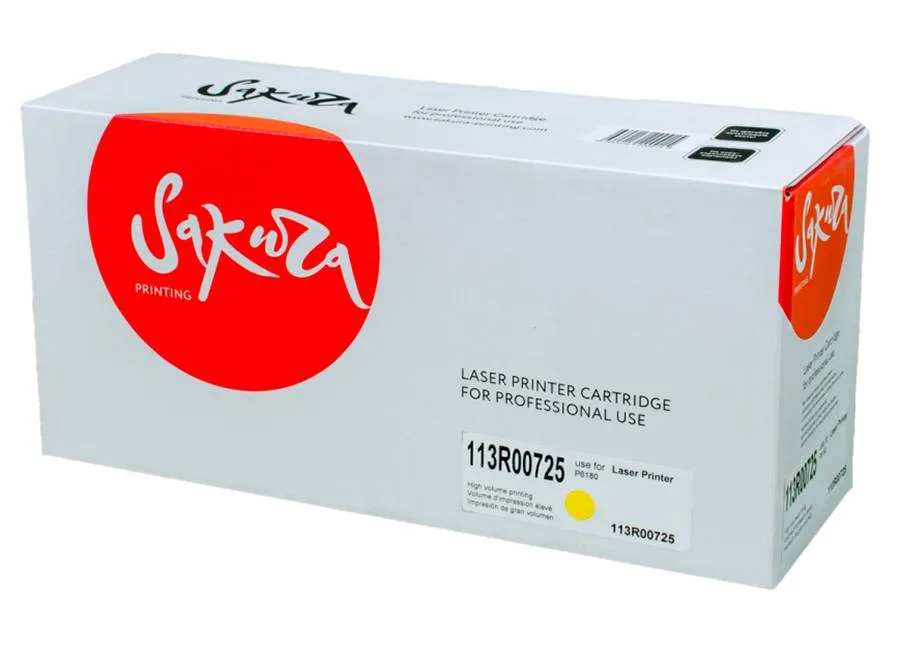 Картридж Sakura SA113R00725 (желтый) Картридж Sakura SA113R00725 (желтый)