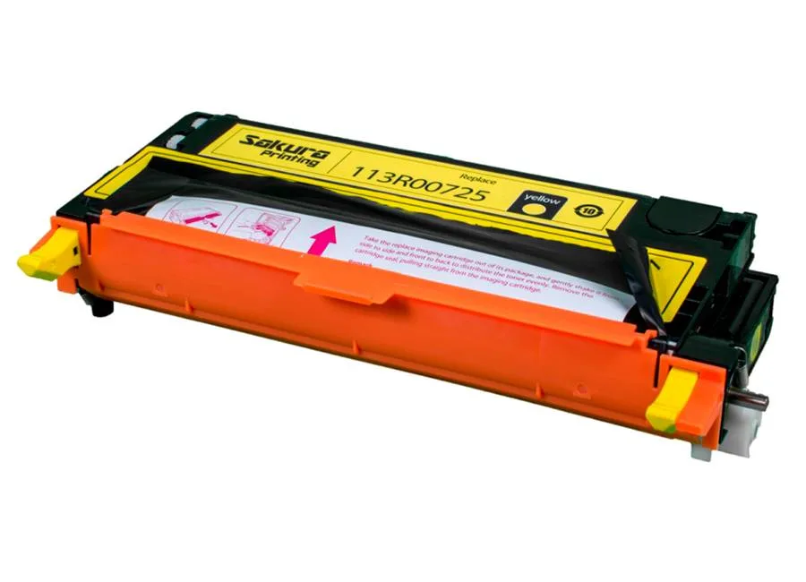 Картридж Sakura SA113R00725 (желтый) Картридж Sakura SA113R00725 (желтый)