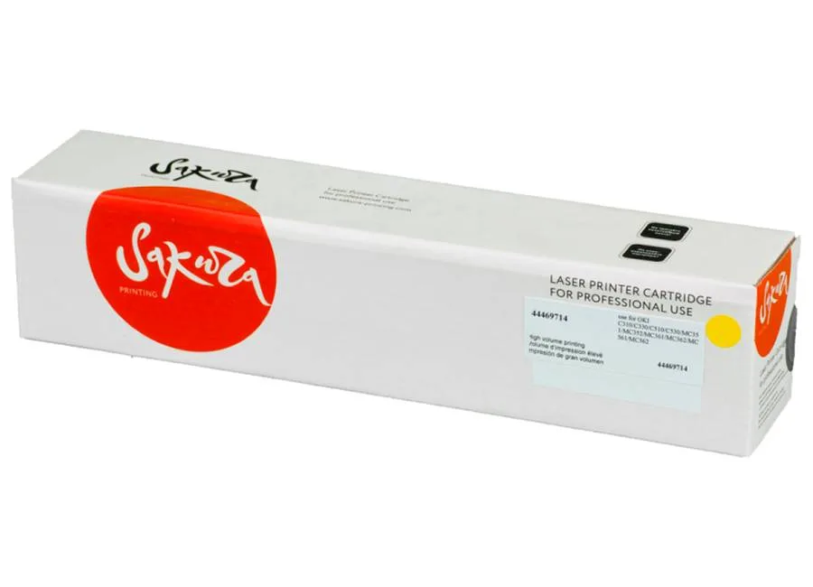 Картридж Sakura SA44469714 (желтый) Картридж Sakura SA44469714 (желтый)