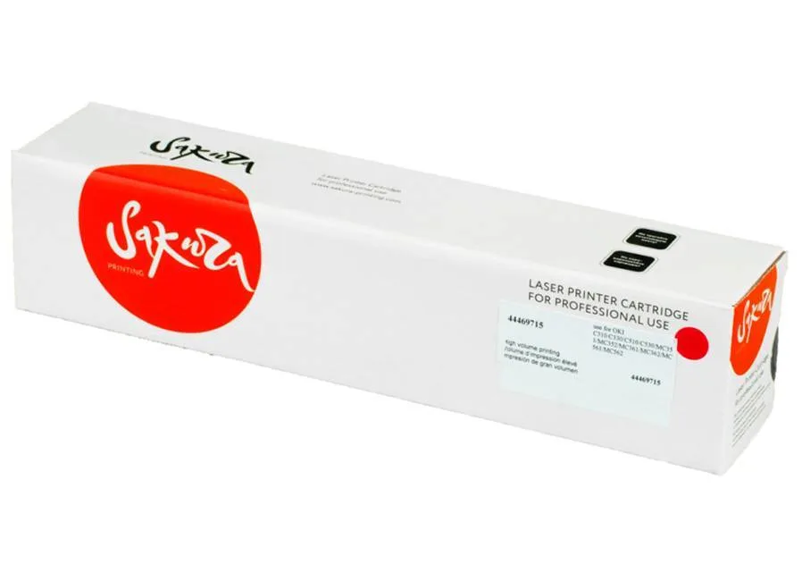 Картридж Sakura SA44469715 (пурпурный)