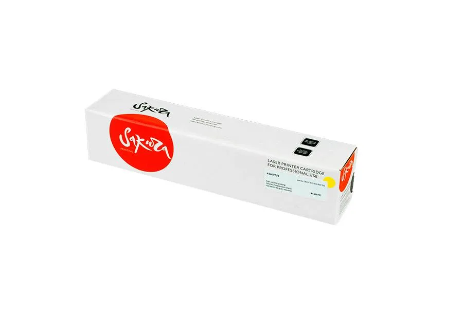 Картридж Sakura SA44469752 (желтый) Картридж Sakura SA44469752 (желтый)