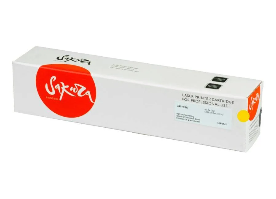Картридж Sakura SA44973541 (желтый) Картридж Sakura SA44973541 (желтый)