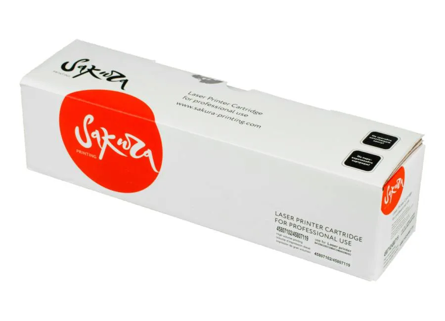 Картридж Sakura SA45807102/45807119 (чёрный)